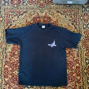 Yazbek Cabo San Lucas Blue Large Fishing T Shirt